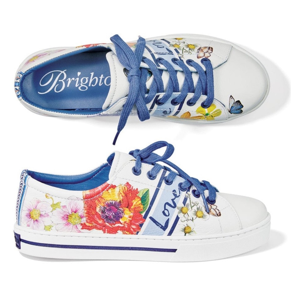 EUC Brighton Grove Leather Sneakers